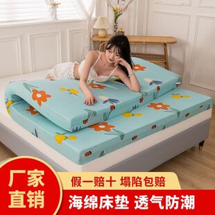 Thickened High-Density Sponge Mattress for Home Double Student Dormitory 1.5m Tatami Sponge Cushion Soft Cushion Supply