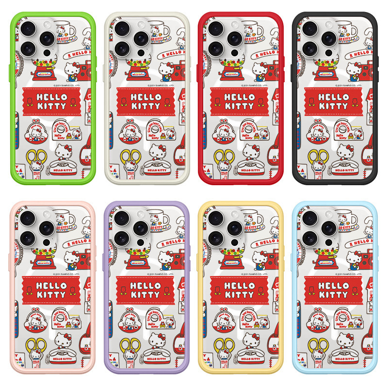 Rhino Shield Magnetic Iphone16Pro Max Mobile Phone Case Back Panel Two-In-One 15P Cartoon 14 Life Tools