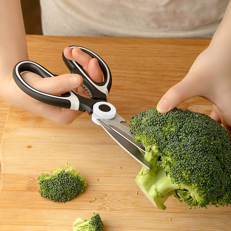 Universal powerful food scissors stainless steel