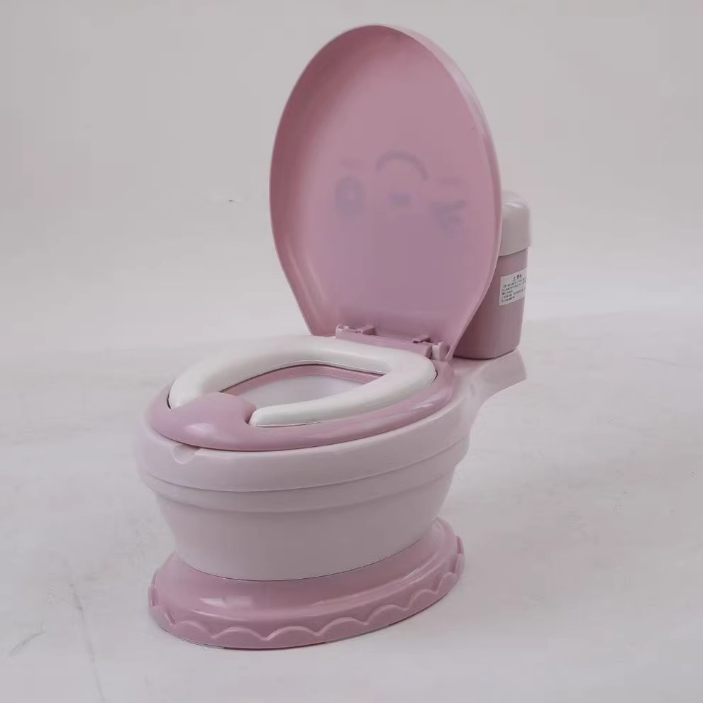 Inodoro infantil más grande, inodoro pequeño, bolsa de basura, inodoro infantil de simulación, niños de 1 - 6 años