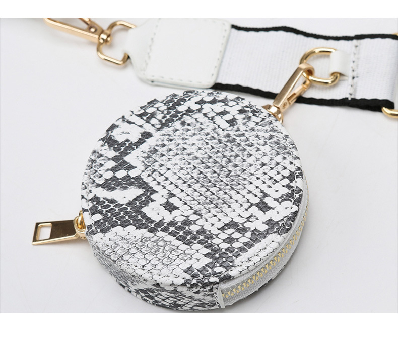 Snake Pattern Pu Retro Single Shoulder Messenger Three-piece Bag Wholesale Nihaojewelry display picture 14