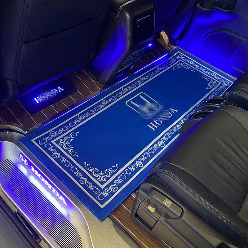 Cojín de pie para automóviles comerciales ligeros de lujo de alto nivel, alfombra a prueba de polvo y antipatadas, accesorios de decoración para automóviles