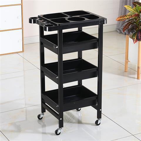 Barbería retro carro de barras carro de belleza al por mayor carro de barbería herramientas de teñido carro