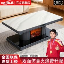 烤火桌子可升降桌子家用多功能贵州架四方形冬天吃饭学习取暖桌子