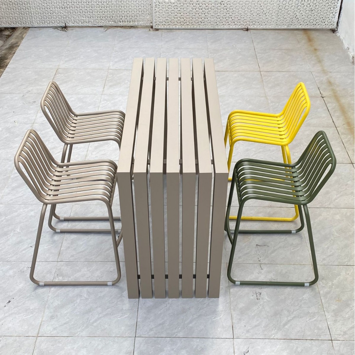 바 의자 조합 C 스타일