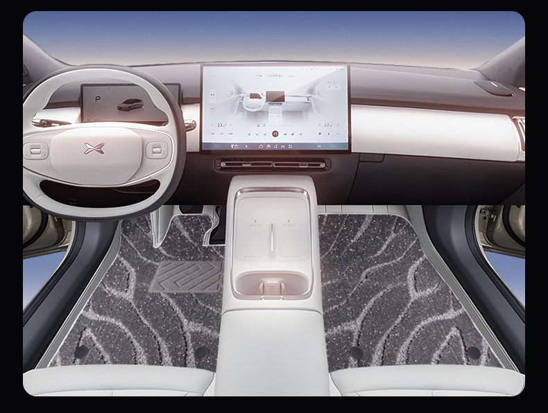 Suitable for Xpeng P7+ Full-Coverage Floor Mats and 26 Other Extended-Range Car Interior Modification Accessories, Including Trunk Mats