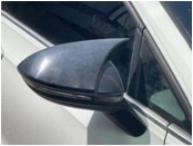適用高爾夫8代專用牛角后視鏡外殼8rline外觀改裝件裝飾倒車鏡罩