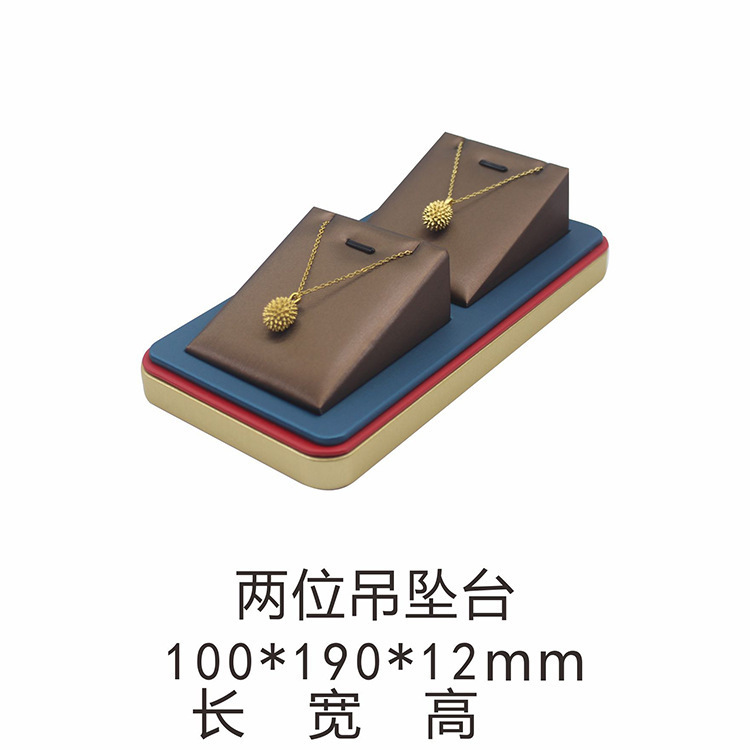 新しいジュエリー小道具古代ゴールドディスプレイラックジュエリーペンダントリングブレスレットイヤリングディスプレイラック|undefined