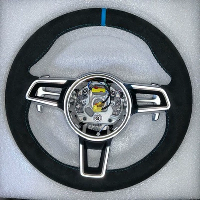 918 leather sports steering – Steering wheel