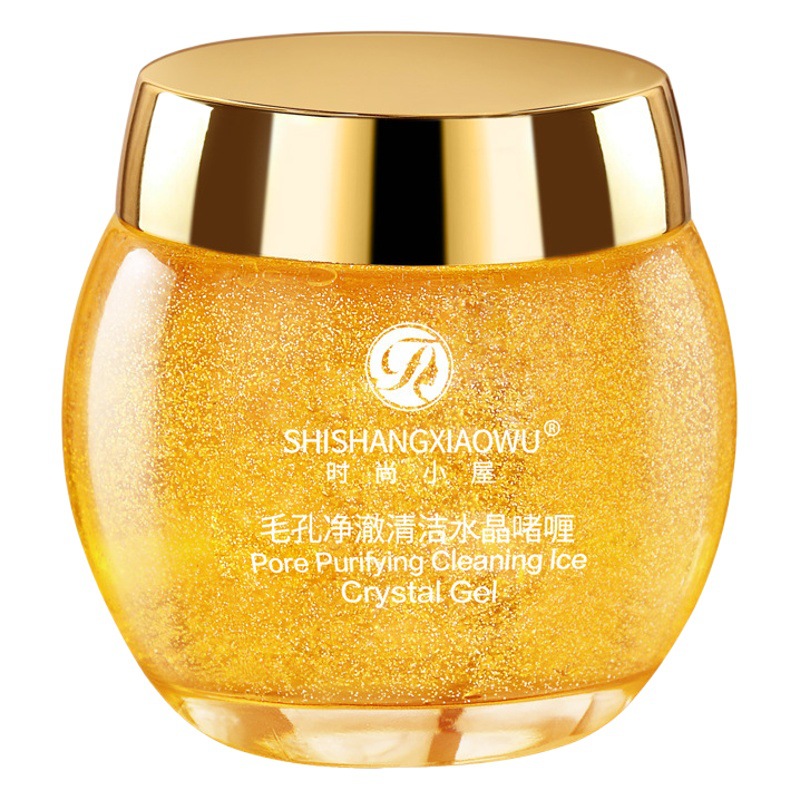 Douyin Kuaishou Live Broadcast Fashion House Pore Cleansing Ice Crystal Gel Cream to Remove Blackheads Factory Direct Sales and Delivery
