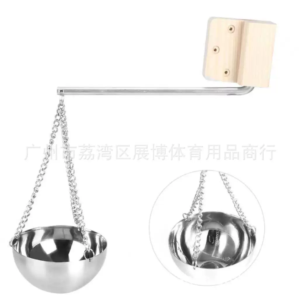 Трансграничная горячая Распродажа оборудование для сауны чаша для пропаривания пота чаша для эфирного масла настенный держатель чашки для ароматерапии из нержавеющей стали