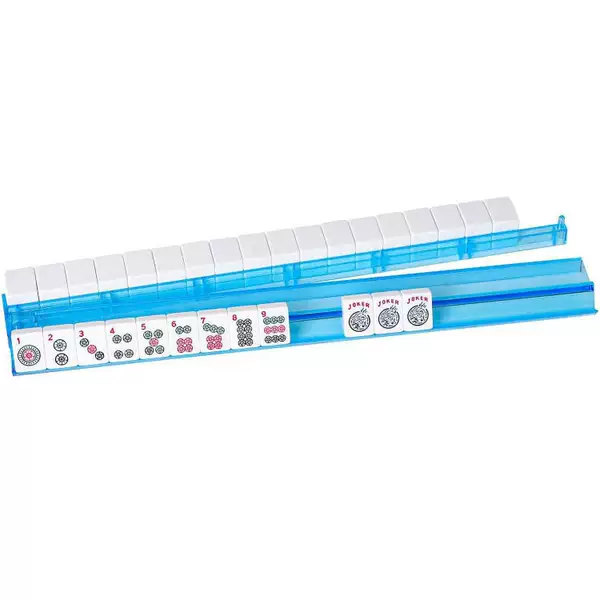 Amazon 17.71-Inch American-Style Mahjong Pusher, Mahjong Tile Shuffler, Multi-Color Mahjong Tile Organizer, Mahjong Rack