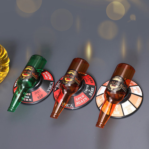 Bottle Pointer Game Arrow Wine Glass Drinking Game SPIN THE BOTTLE Bar Game Set