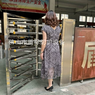 火车站只进不出转闸门贺州景区游乐园游泳池出入口手动单限半高门