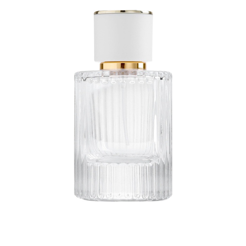 Botella vacía en aerosol botella de vidrio de perfume con bayoneta de 50ml