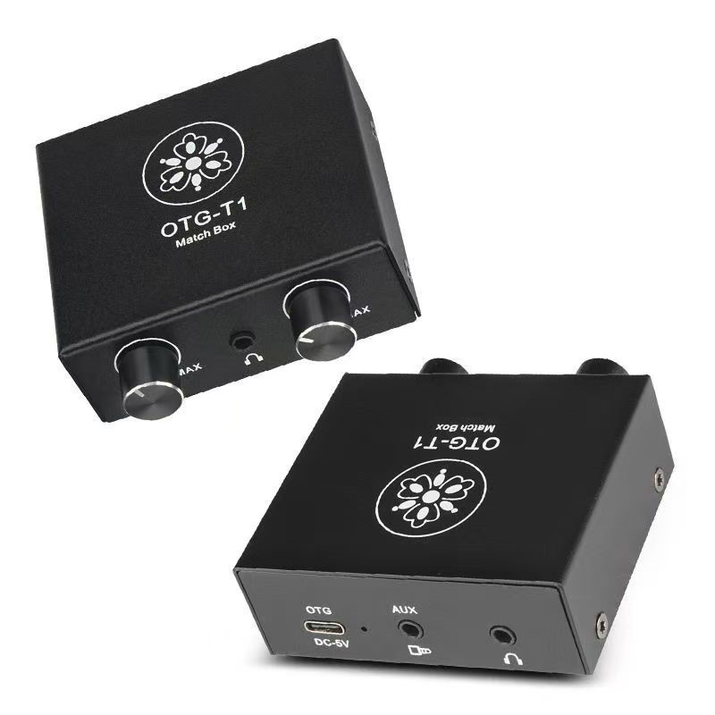 Convertidor de Tarjeta de Sonido OTG Estéreo Sin Pérdidas para Teléfono y Computadora