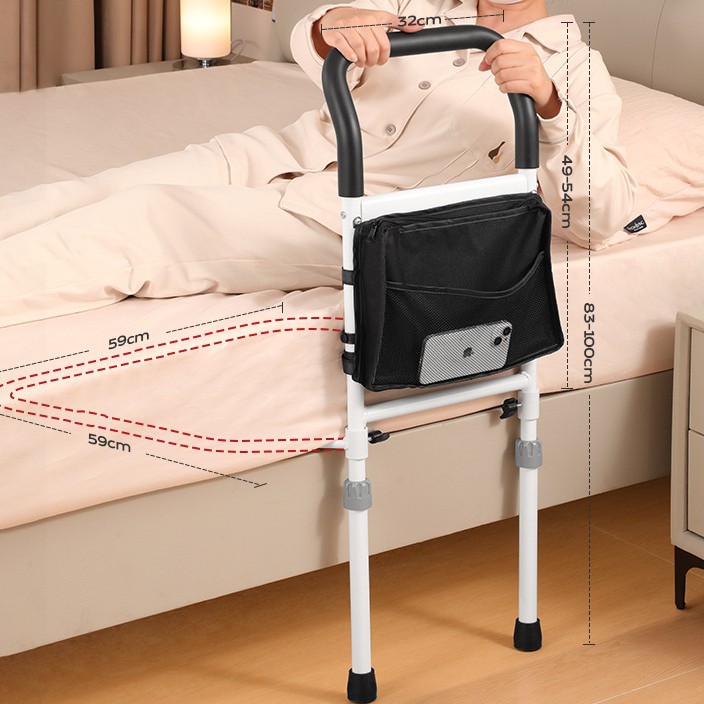 팔걸이 3 단 조정 다리 튜브 무한 조정