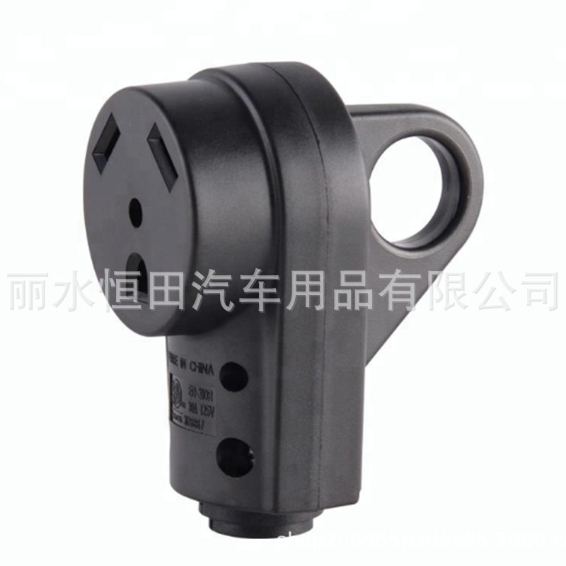 美式房车电缆接头插头房车线母插30A NEMATT-30R 125V