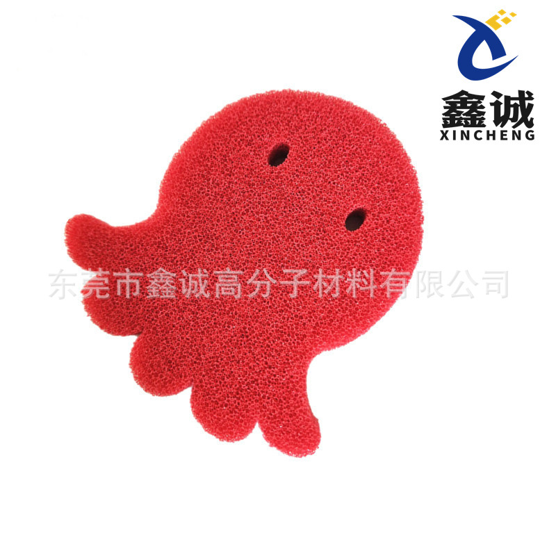 白色过滤海绵 白色乌龟吸油过滤海绵 异形过滤海绵造型海绵