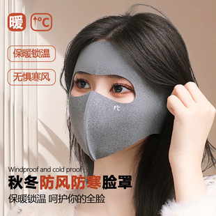 Cycling mask windproof and cold-proof artifact autumn and winter warm full-face female and male mask ear protection warm winter electric car