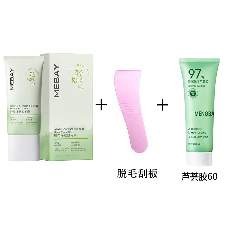 Crema depilatoria suave e indolora caja de cuerpo completo para el hogar para eliminar el vello de las axilas, el vello de las piernas, la depilación de las manos, la mousse en spray al por mayor