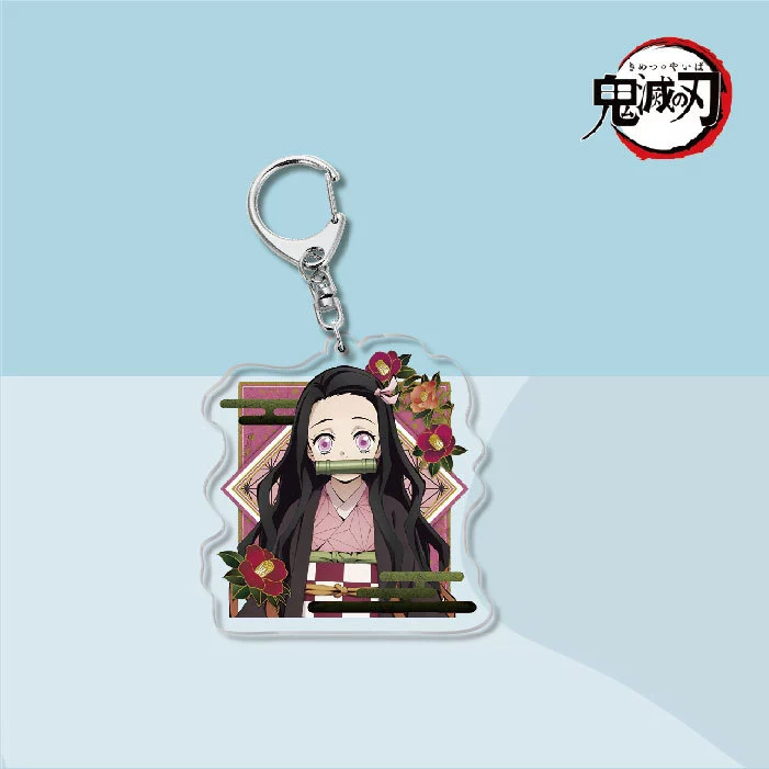 Acrylic keychain, creative pendant, Birthday gift