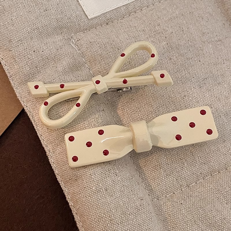 Anchor Clip de cabello de arco de sangrado para mujeres Otoño Invierno Clip lateral Frente Frente Clip BBB Clip de cabello de alta calidad