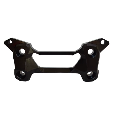 Suitable for Kawasaki Versys 650 exotic modified car with heightening code heightening seat faucet heightening code (Motorcycle frame) - handlebar-pressure-code-black