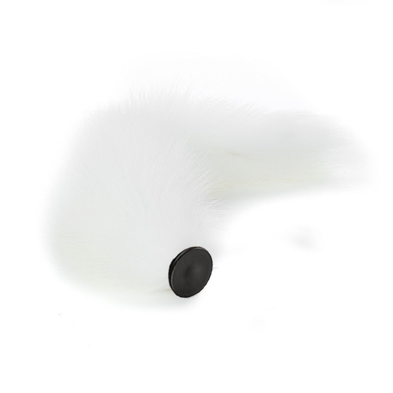 Sexy reemplazable Fox cola de silicona vibración anal plug back corte masturbación SM suministros para adultos entrega al por mayor