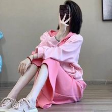 2025春秋季新款韩版大码宽松运动套装女中老年妈妈装休闲服两件套