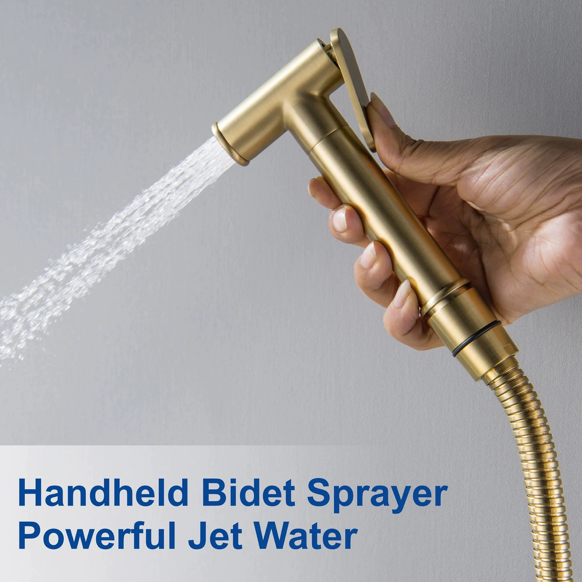 Hot and cold bidet, matte set, handheld toilet, embedded tub, electrospray