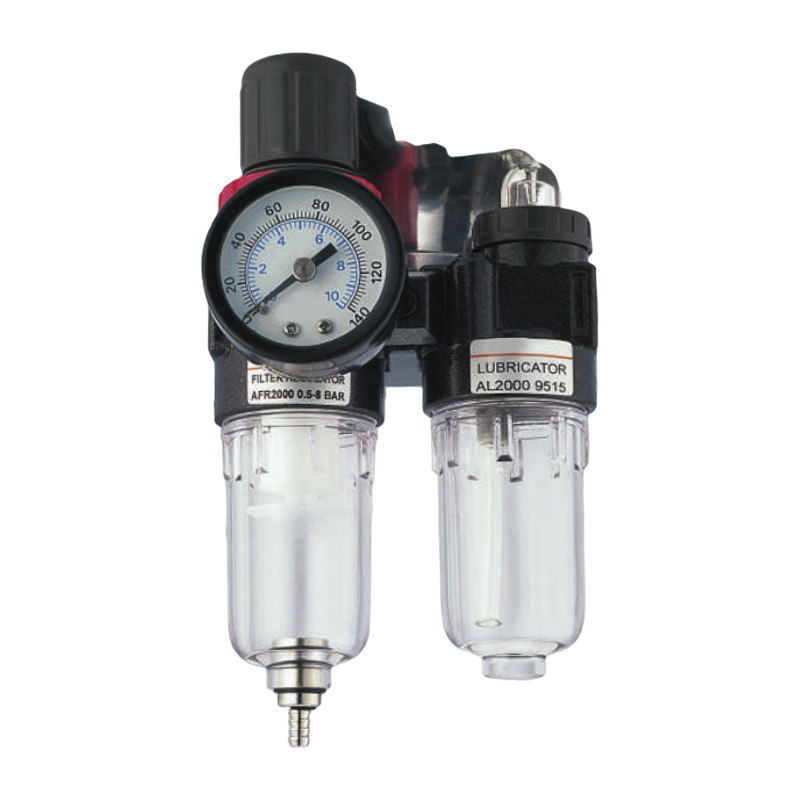 Válvula reguladora de presión personalizada máquina de mantequilla neumática válvula reductora de presión reguladora de presión separador de aceite y agua controlador de fuente de aire medidor regulador de presión