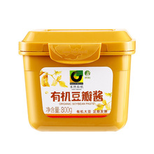 禾然有机豆瓣酱800g 蘸食蔬菜炒菜大酱黄豆酱家用0%添加防腐剂