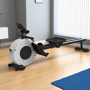 Yuedong Magnetic Resistance Rowing Machine Household Silent Folding Paddle Machine Water Resistance Rowing Machine Household Rowing Fitness Equipment
