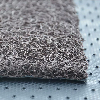 Avtomobil döşəmə paspasları — mat, can be cut to size - dark-brown-15mm-thickened-40cm60cm-two-pieces