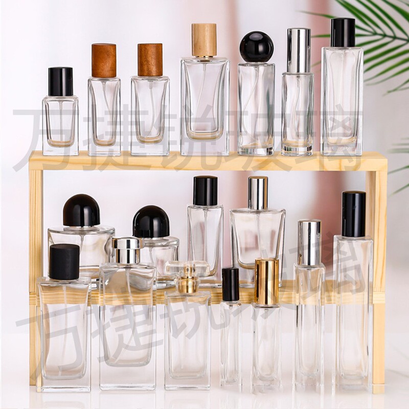 スクリュースポット卸売り15口径18口径スクリュー30ml 50mlポータブルガラス香水瓶分注瓶|undefined