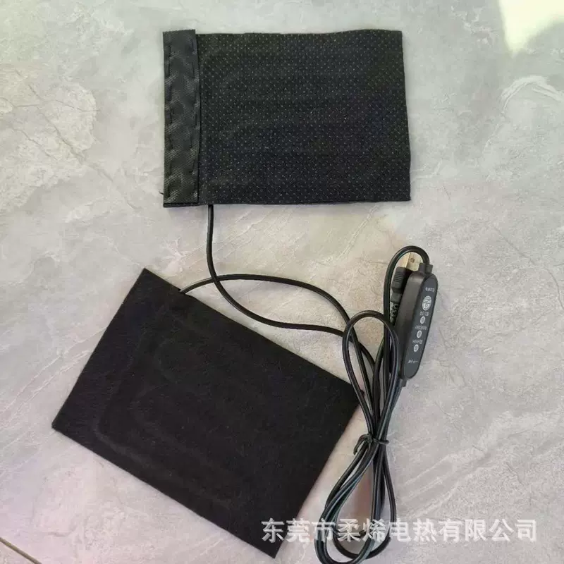 厂家批发一拖二加热片 电动车把手电热片三档控温量大价优