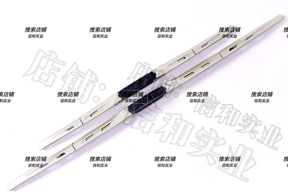Original Car-Specific Silent Three-Section Wiper Blades, Modified Car Frame-Type Colored Wipers, Universal Wipers