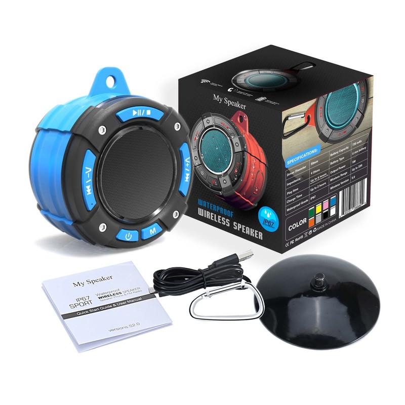 Rgb bluetoothスピーカー7級防水ポータブル多機能自転車音響ミニ浴室発光bluetoothスピーカー|undefined