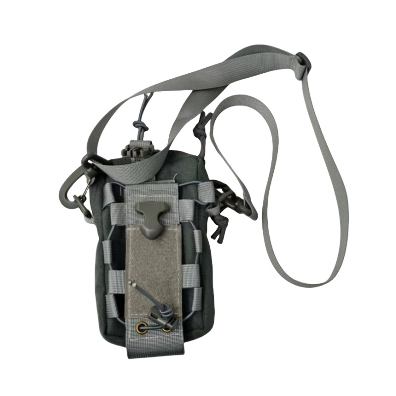 Bolso táctico para teléfono móvil al aire libre Bolso pequeño multifuncional Riñonera Táctico Hervidor Bolso para teléfono móvil Hebilla Ajuste Riñonera
