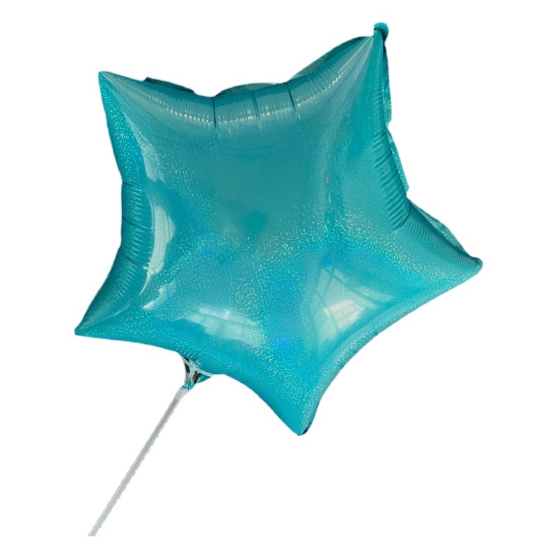 Net red balloon pole wave ball latex aluminum balloon Universal 35cm Pole transparent handheld pole wholesale