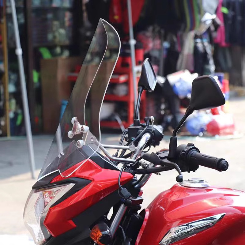 Retail Men's Universal Motorcycle Handlebar Bracket Haojue Suzuki Dks150 Front Windshield Panther Cbf150R