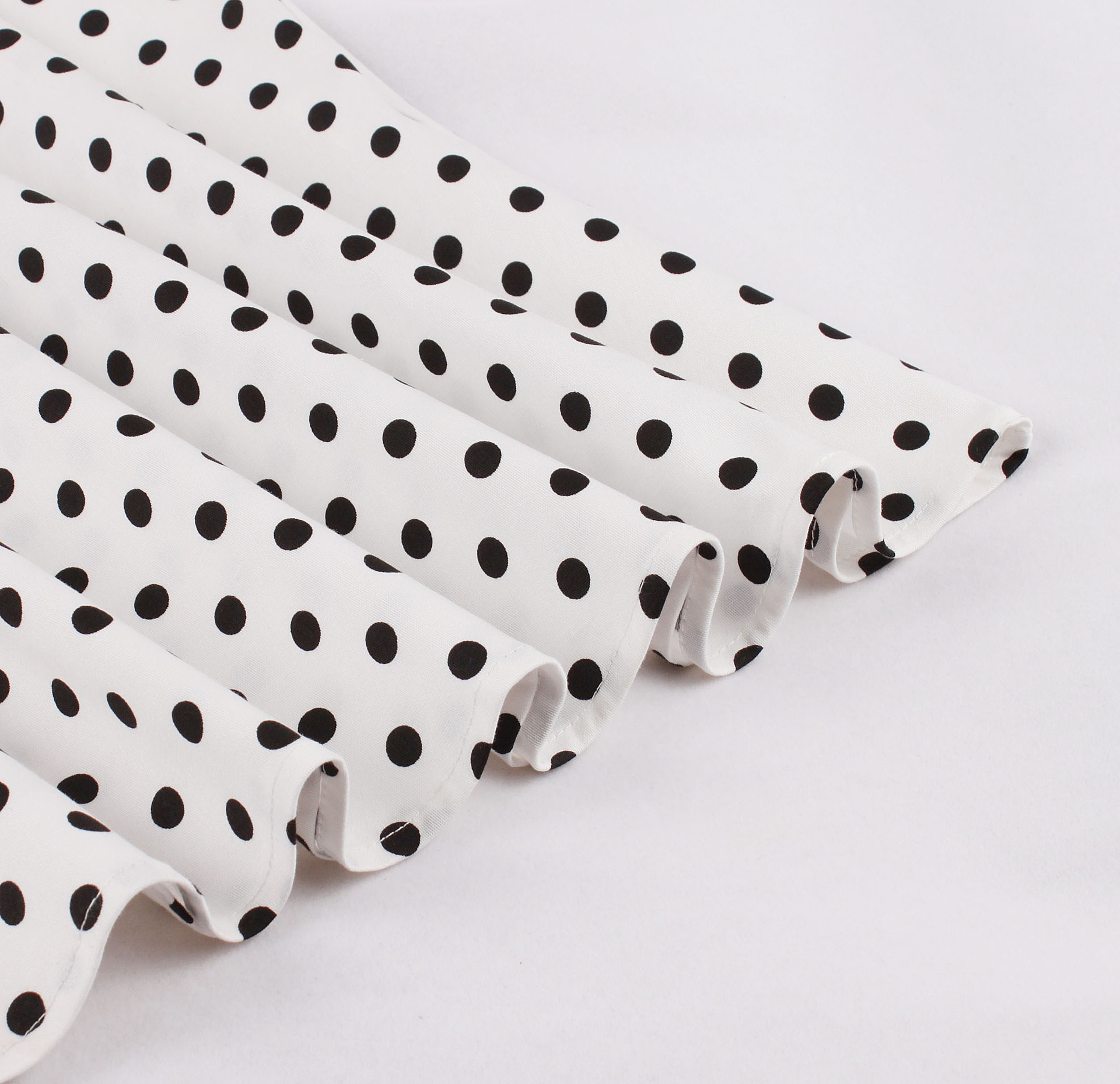 women's lapel polka-dot sleeveless bandage dress nihaostyles clothing wholesale NSMXN78859