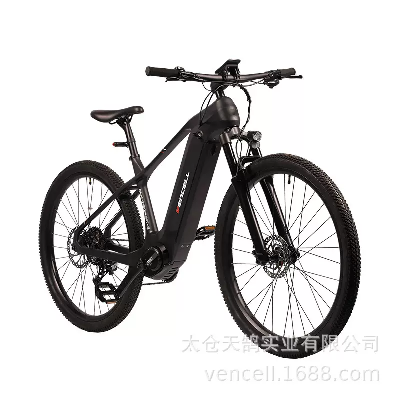 电动助力山地车11速29寸锂电碳纤维框架电机油压碟刹智能助力系统