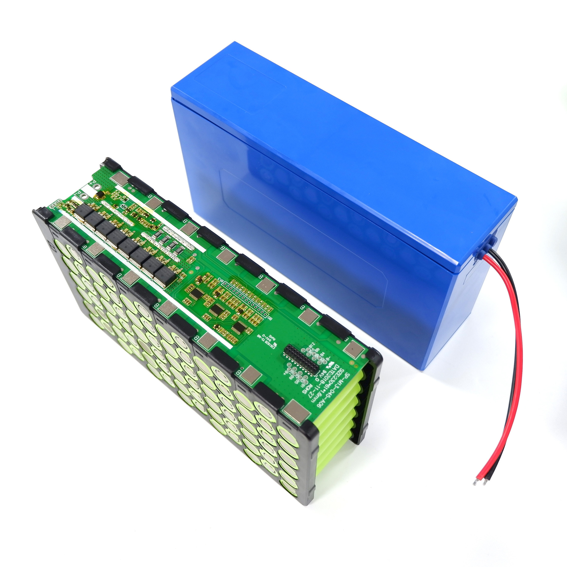 블루 쉘 + 브래킷 + 니켈 시트 + 30A 보호 보드