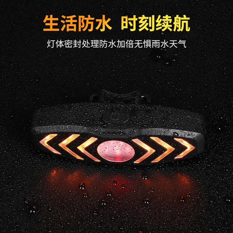 Mountain road bike for cycling, headlights, remote control