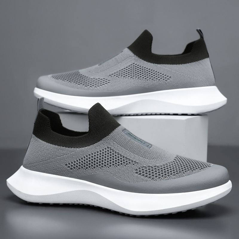 Men's Summer Shoes, New Breathable Shoes for the Elderly, Large Size Soft-Soled Dad Shoes, Sports and Leisure Couple Walking Shoes