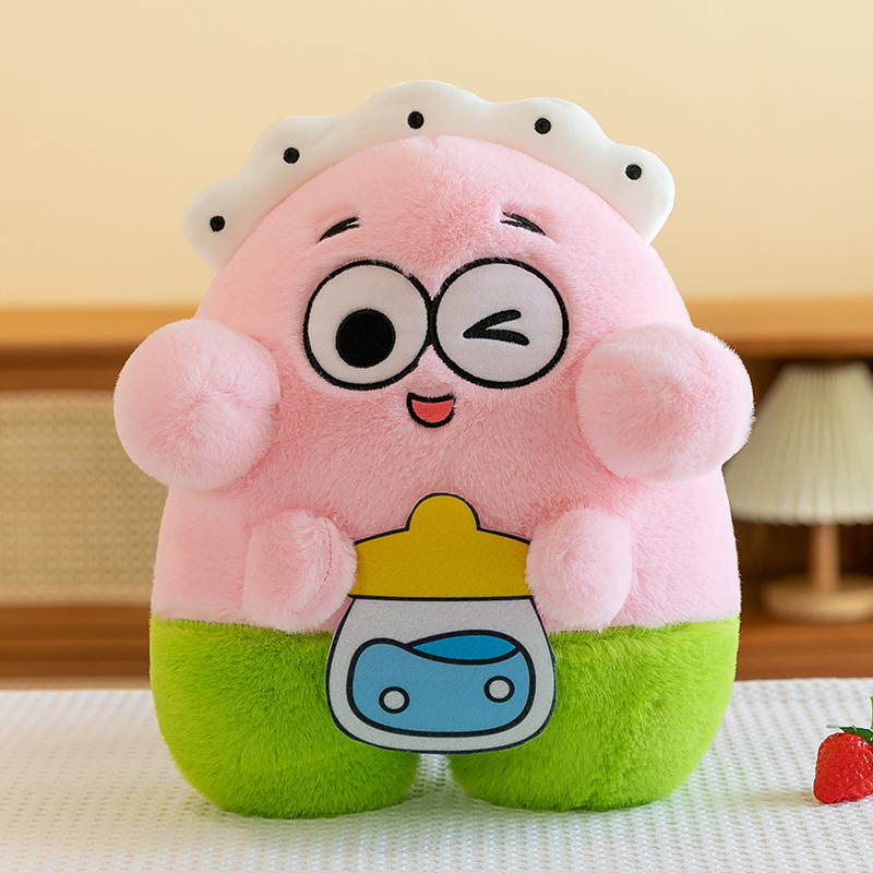 Nuevo juguete de peluche de dibujos animados de SpongeBob SquarePants Pai Big Star Baby Doll Regalo para novia