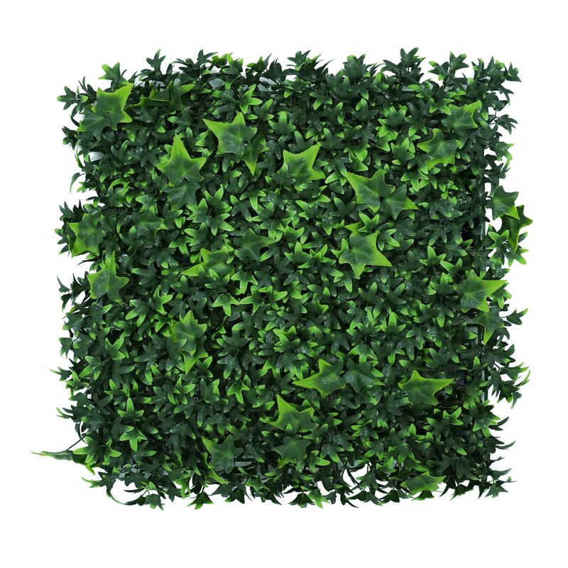 跨境热卖仿真植物墙造景装饰假花墙尤加利米兰装饰植物绿叶背景墙|undefined