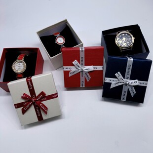 New High-End Fashion Watch Jewelry Packaging Box Ins Style Creative Bow Gift Box
